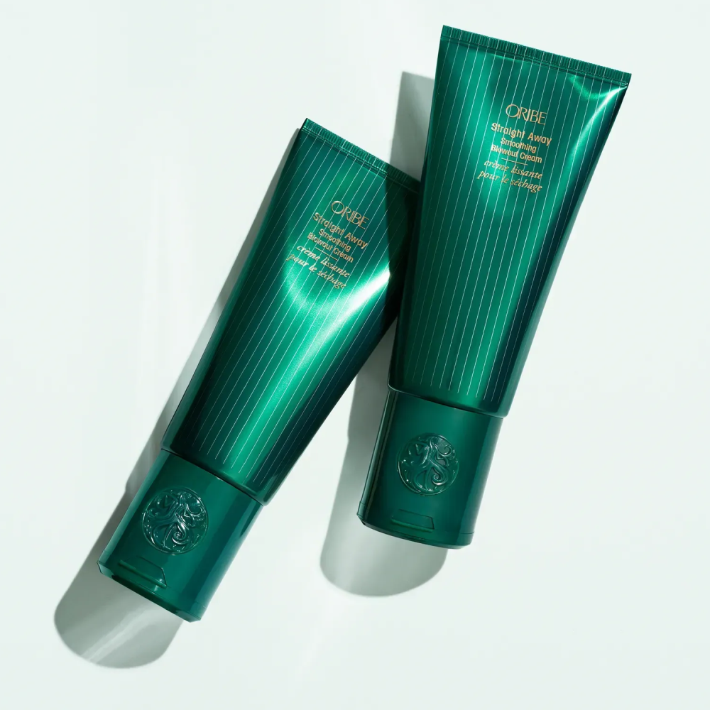 ORIBE Straight Away Smoothing Blowout Cream 150ml - Крем для ідеального випрямлення та захисту волосся - фото №3